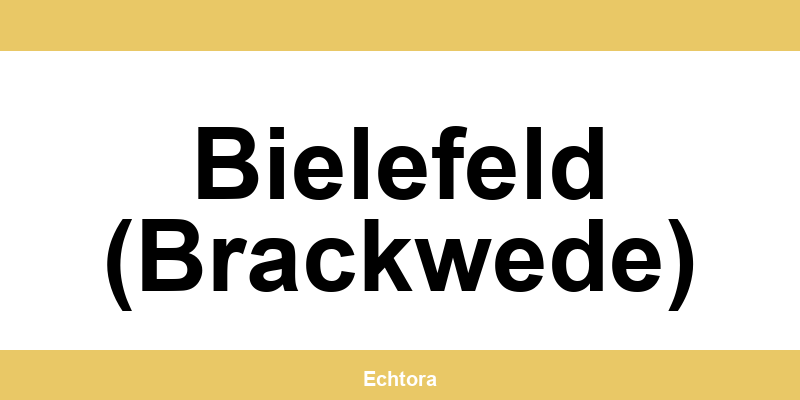Kontakt zu Western Union Filialen in Bielefeld (Brackwede)