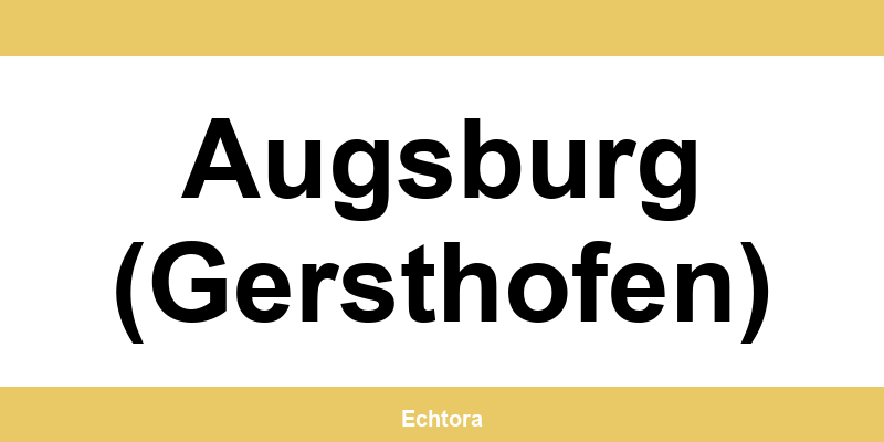 Kontakt zu Western Union Filialen in Augsburg (Gersthofen)