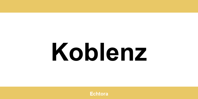 Kontakt zu Western Union Filialen in Koblenz