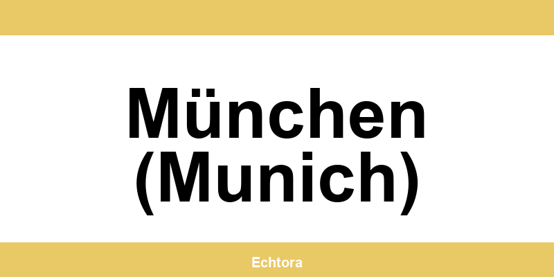 Kontakt zu Western Union Filialen in München (Munich)